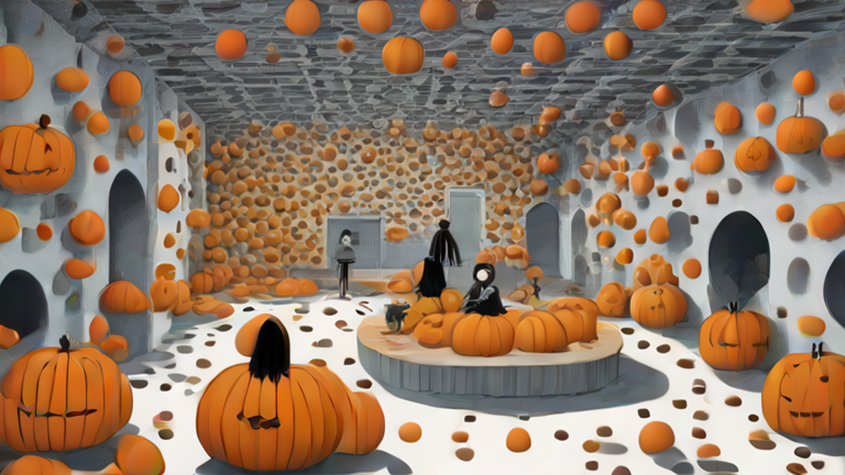 Ilustración editorial sobre cultura: Yayoi Kusama, artista que convirtió los puntos en infinito, fallece a los 97 años