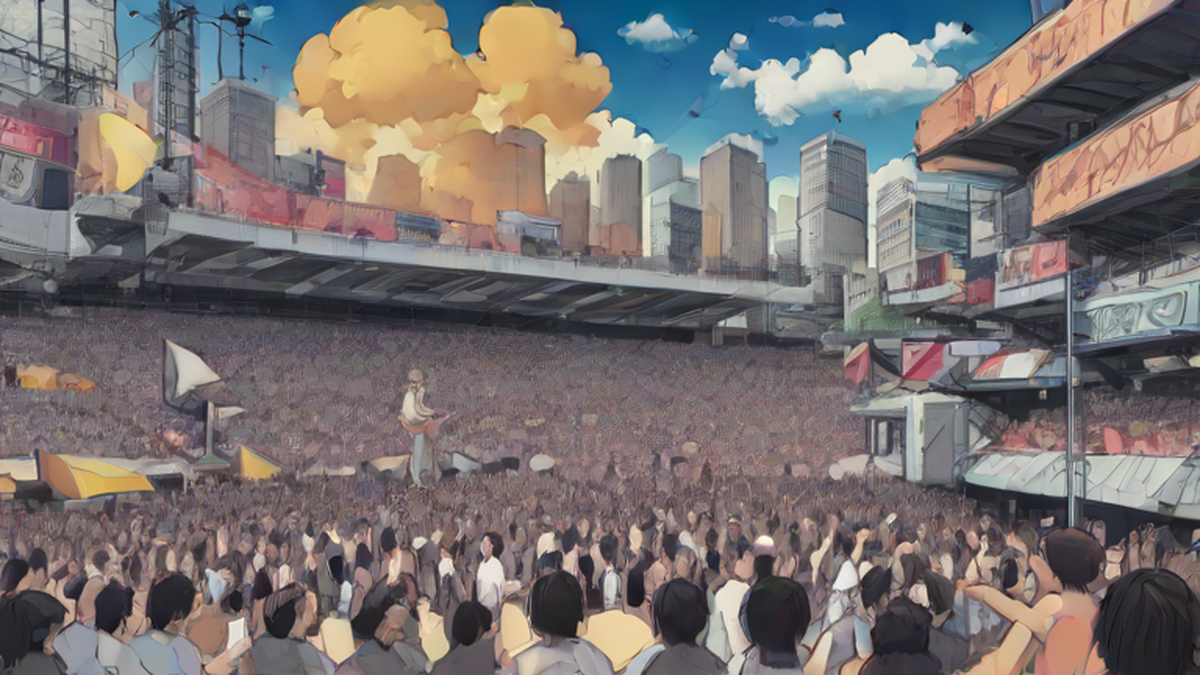 Ilustración editorial sobre sociedad: Carín León conquista Japón como primer mexicano en Summer Sonic Tokio