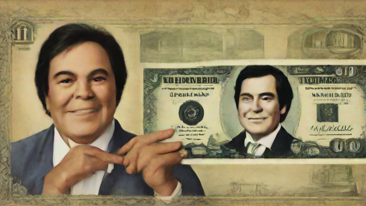 Ilustración editorial sobre cultura: Lotería Nacional devela billete conmemorativo de Juan Gabriel