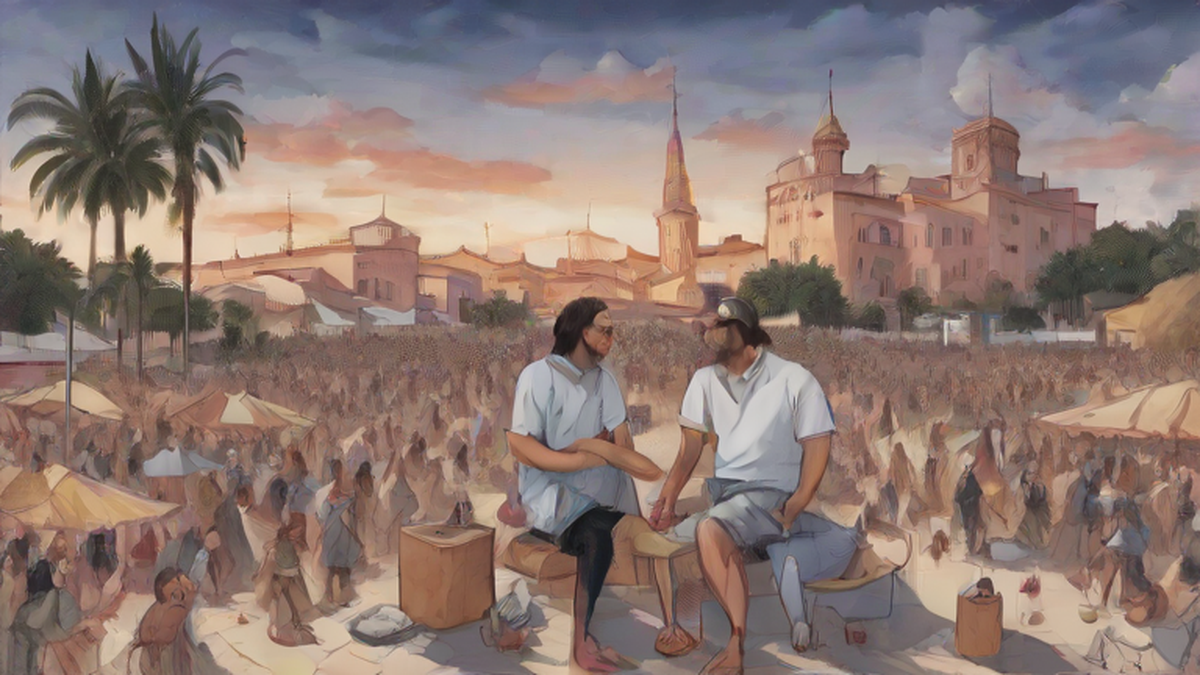 Ilustración editorial sobre sociedad: Dani Martín y María Hervás ponen punto y final a su relación