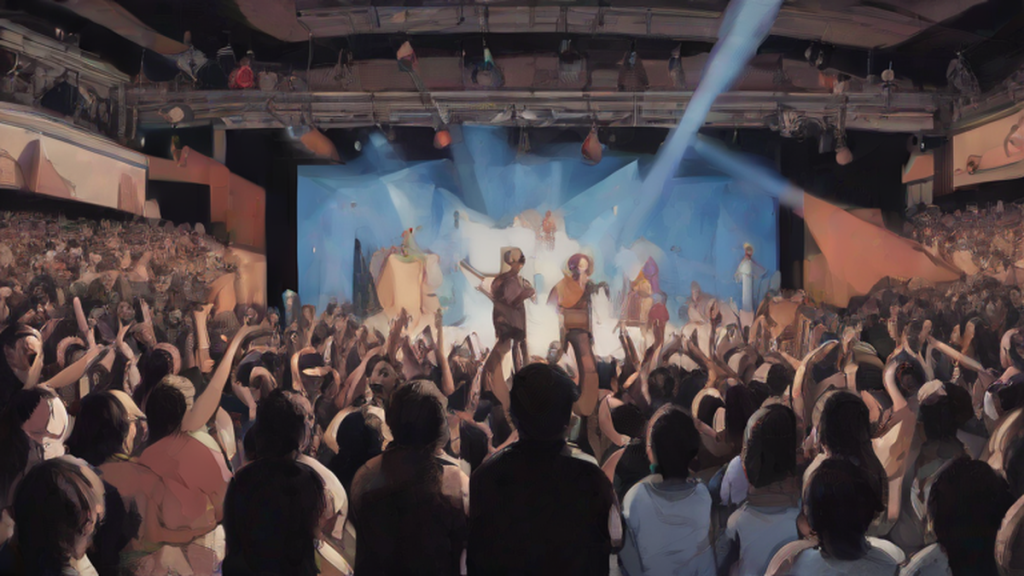 Ilustración editorial sobre sociedad: Luck Ra se emocionó en su show tras separación de La Joaqui