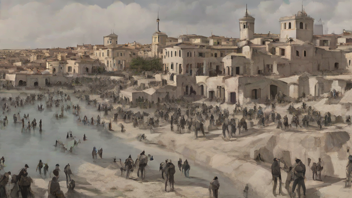 Ilustración editorial sobre sociedad: Naza gana Premio Especial en Venecia: documental sobre destrucción de Gaza