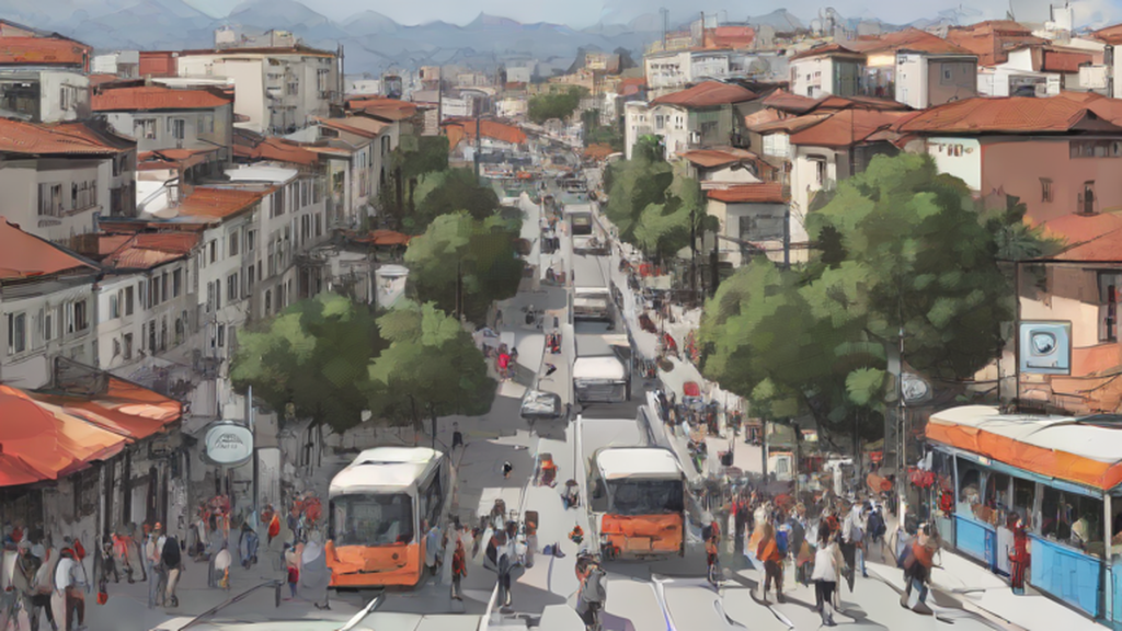 Ilustración editorial sobre sociedad: Transmilenio habilitará rutas especiales para Festival Cordillera 2026