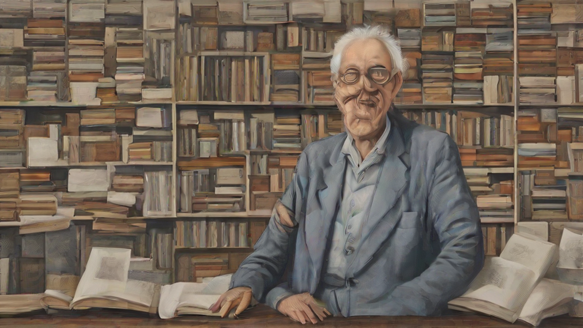 Ilustración editorial sobre cultura: Norberto Galasso, historiador y ensayista argentino, falleció a los 90 años
