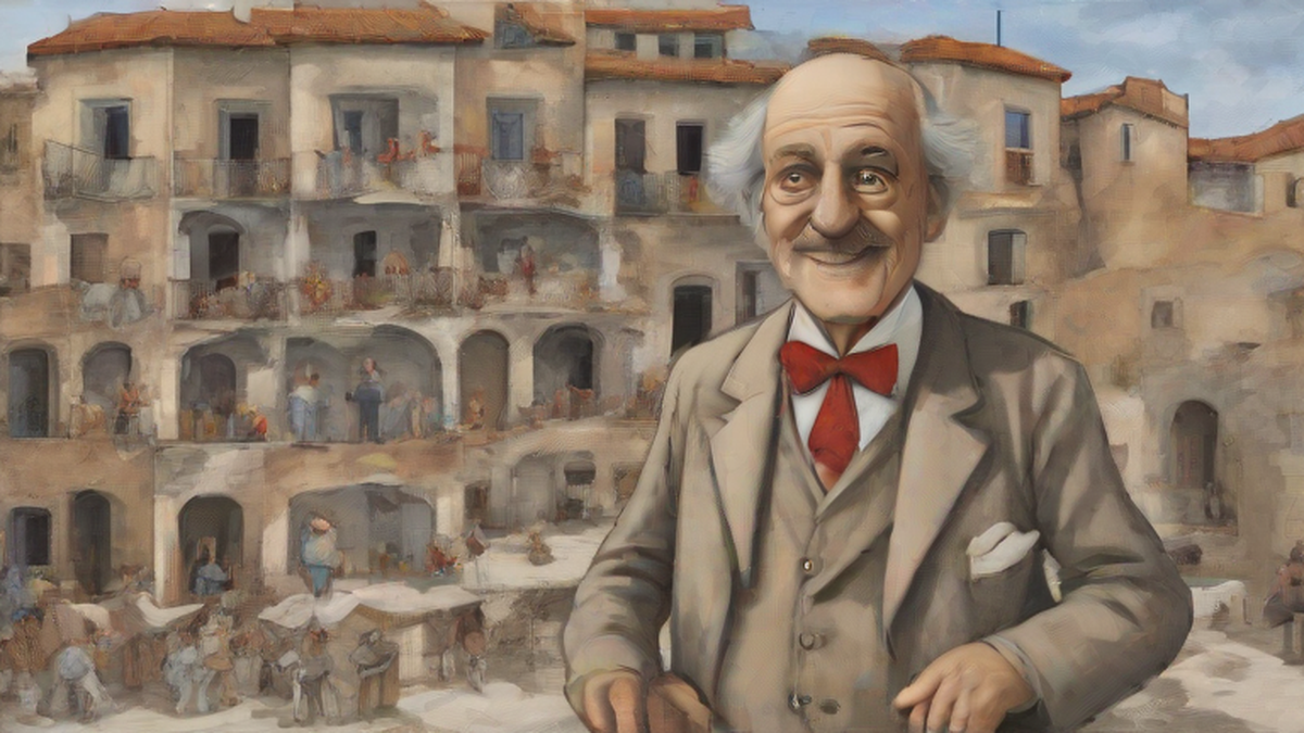 Ilustración editorial sobre cultura: Peppino Mazzullo, la voz de Topo Gigio, falleció a los 100 años